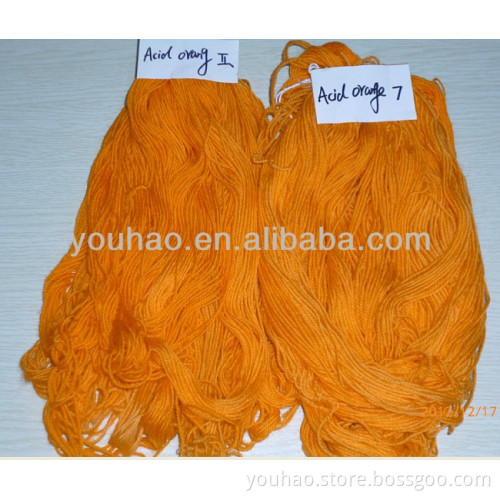 Chemical dyestuffs Acid orange II(Acid orange 7 )